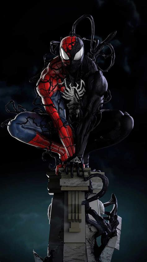 Symbiote Spider Man Symbiote Spider Man HD Wallpaper Pxfuel