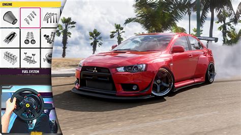 How To Tune Mitsubishi Lancer Evolution X GSR In Forza Horizon 5 For