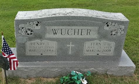 Henry L Wucher 1918 1966 Memorial Find A Grave