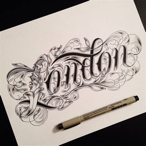 Pin By Amber Rodriguez On Typography Tattoo Lettering Fonts Hand