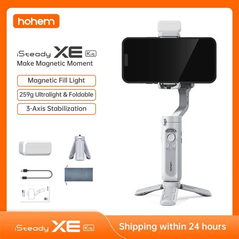 Hohem Isteady Xe Kit Smartphone Gimbal Axis Handheld Stabilizer Phone