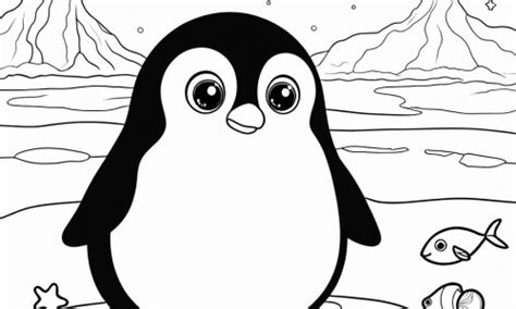 Coloriage D Un Pingouin Simple T L Charger Ou Imprimer Gratuitement