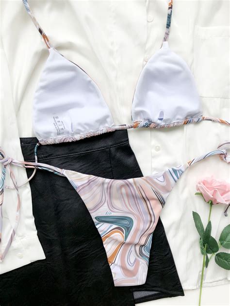 Luxury Two Piece Extreme Micro String Bikini Pictures Spring 2023 New Arrival Thong Bathing