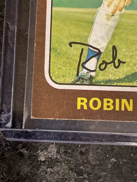 1975 Topps 223 Robin Yount HOF Brewers Error Rookie RC Baseball Card