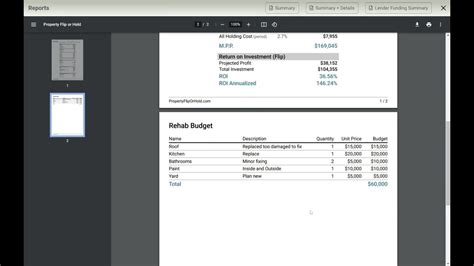 Property Flip Or Hold Flip With Rehab Budget Property Flip Or Hold