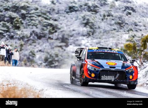 Thierry Neuville Bel Hyundai I N Rally Hybrid Wrc Action During