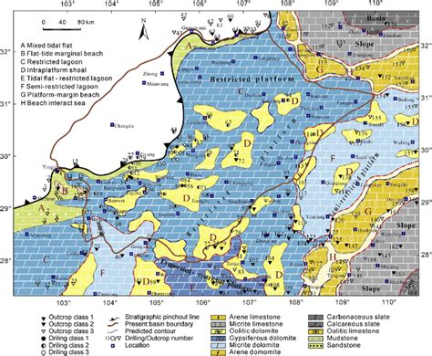 The Distribution Pattern Of Lithofacies Paleogeography During