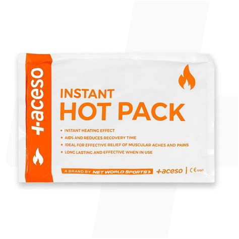 ACESO Instant Heat Pack Hot Therapy Net World Sports