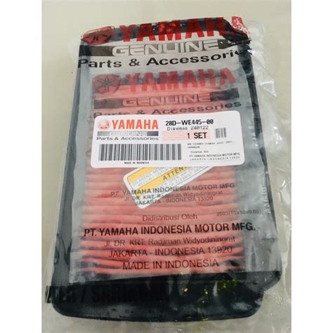 AIR FILTER For MIO SPORTY Yamaha Genuine Parts Shopee Philippines