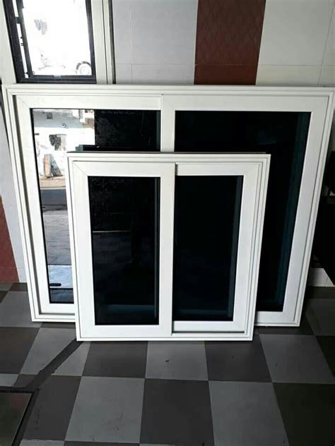 Aluminium Powder Coating Domal 3 Track Sliding Window