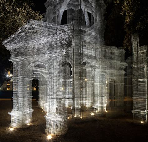 Gallery Of Etherea Edoardo Tresoldis Wire Mesh Installation For