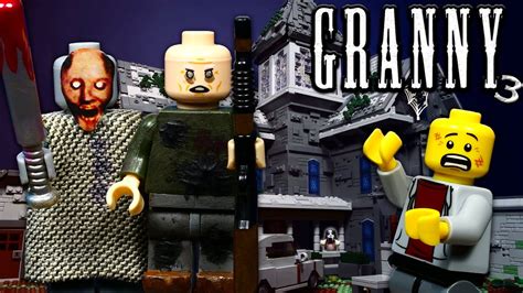 LEGO Мультфильм Granny 3 - Часть 1 / Horror game Гренни / ЛЕГО Stop ...