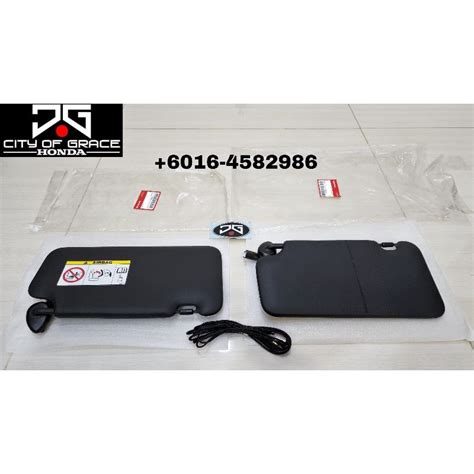 Honda Jazz Fit Gk Gk Gp Hr V Vezel City Gm Black Sunvisor