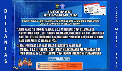 Masa Berlaku SIM Habis Saat Libur Panjang Ada Dispensasi Dari Polda