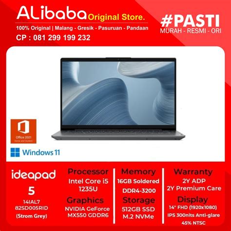 Jual Lenovo Ideapad Ial Sd Rid Core I U Gb Gb W