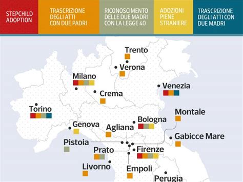Genitori Gay E Lesbiche La Mappa Ecco Dove Sono Stati Riconosciuti In Italia Corriere It