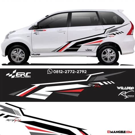 Jual READY STOCK Cutting Sticker ERC Stiker Mobil Striping Mobilio