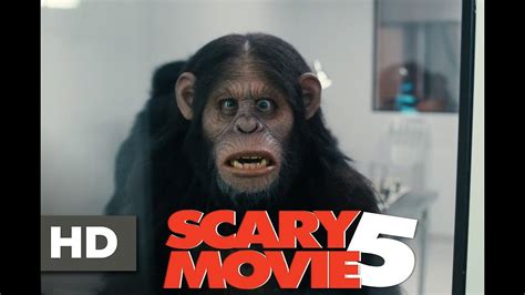 Scary Movie 5 Best Scene The Lab Monkey Scene Youtube