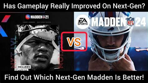 Battle For Next Gen Madden 21 Vs Madden 24 Youtube