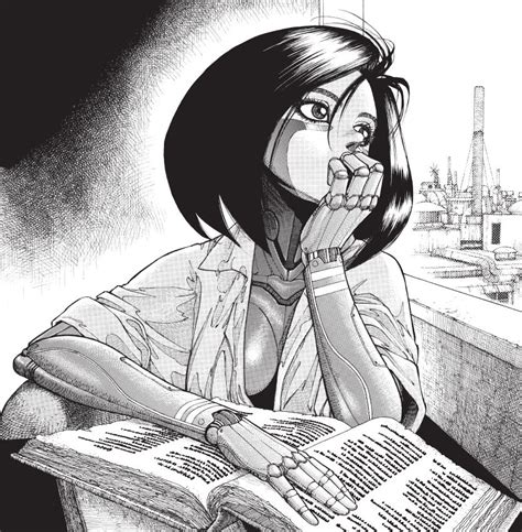 Shukabi On X Alita Battle Angel Manga Battle Angel Alita Manga Art