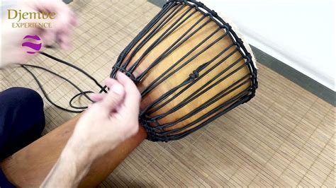 Como Tensar O Afinar El Djembe Youtube