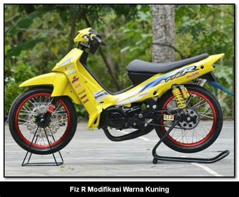 25 Fiz R Modifikasi Warna Kuning Berani Tampil Keren ONPOS