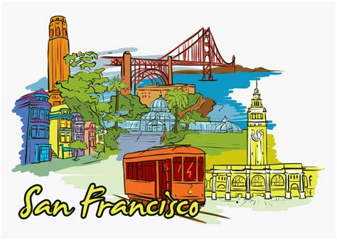 Cartoon San Francisco Clip Art Hd Png Download Transparent Png Image