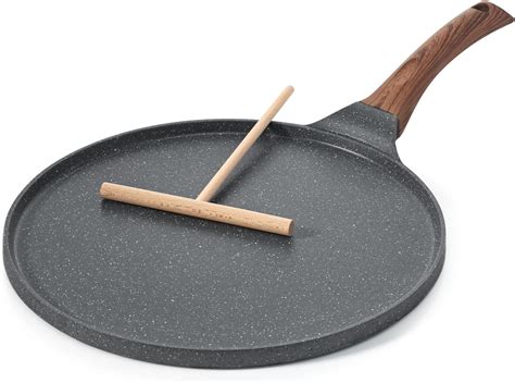 SENSARTE Nonstick Crepe Pan Swiss Granite Coating Dosa Pan Pancake