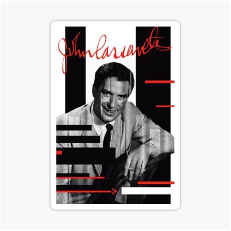 John Cassavetes 2 Sticker For Sale By Exilekings Redbubble