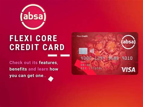 Absa Flexi Core Credit Card Feature Benefit And Reviews Moneytoday Sa