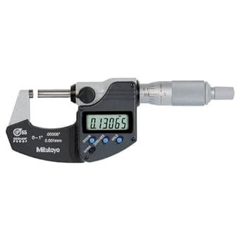 Amazon Mitutoyo 293 340 Digimatic Outside Micrometer 0 1 Range