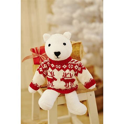 Ravelry: Polar Bear In Sweater pattern by Tina Egleton