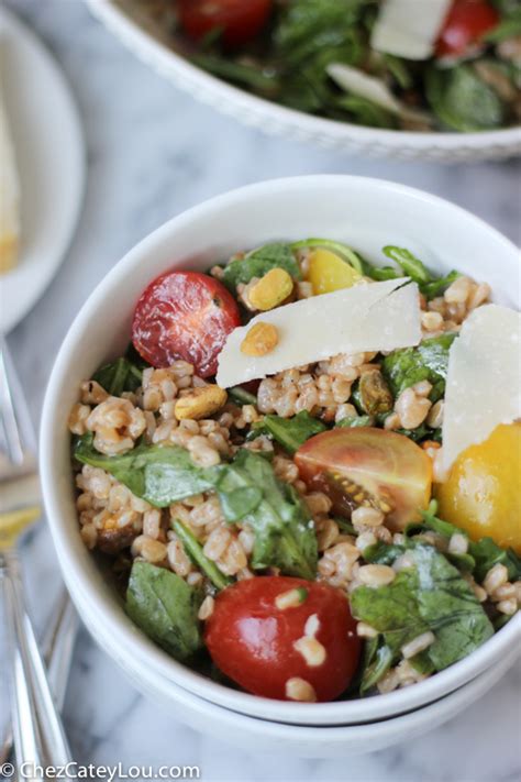 Farro Salad Chez Cateylou