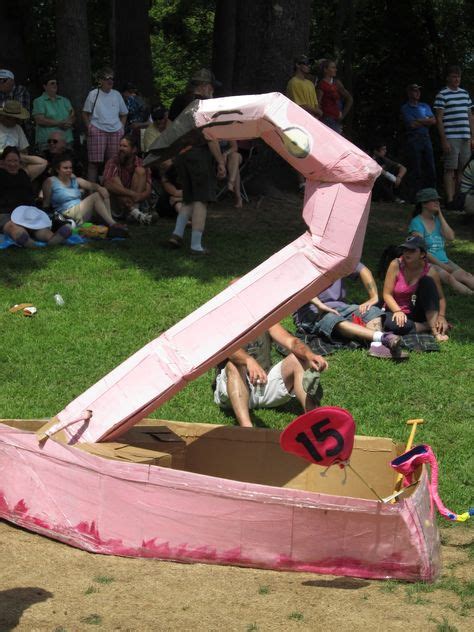 13 Cardboard Boats Ideas Cardboard Boat Cardboard Duct Tape