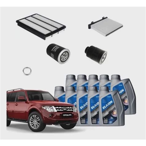 Kit Revisão Troca Oleo Completo Pajero full 3 2 2010 2011 2012 2013