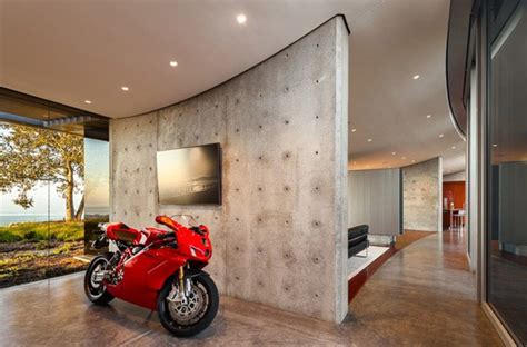 Dream Motorcycle Garages Park Your Ride In Style At Night