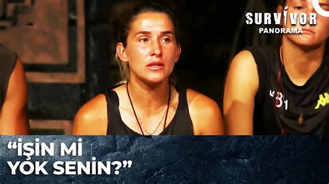 Seda dan Ayşe ye Sert Çıkış Survivor Panorama 89 Bölüm YouTube