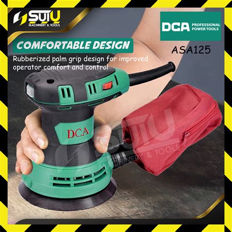 DCA ASA125 ASA 125 125MM Random Orbit Sander 300W 12000RPM Kuala