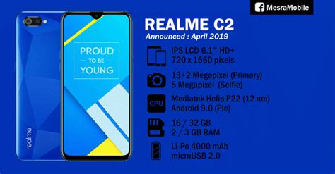 Realme C2 Price In Malaysia Rm429 And Full Specs Mesramobile