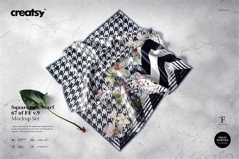 20 Beautiful Scarf Mockup Psd Templates Mockuptree