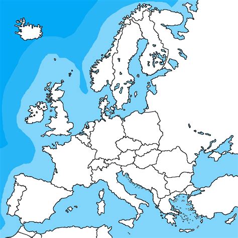 map of europe in cold war 1