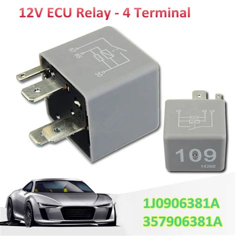 V Ecu Fuel Pump Relay Number For Vw Audi Seat Skoda J A