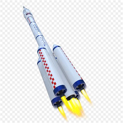 rhino modeling rocket rocket launch vehicle long march png