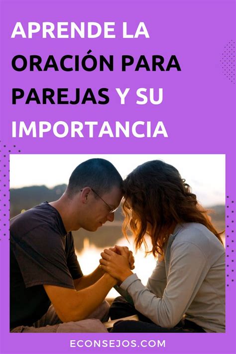 La oración entre la pareja es tan importante como la conversación