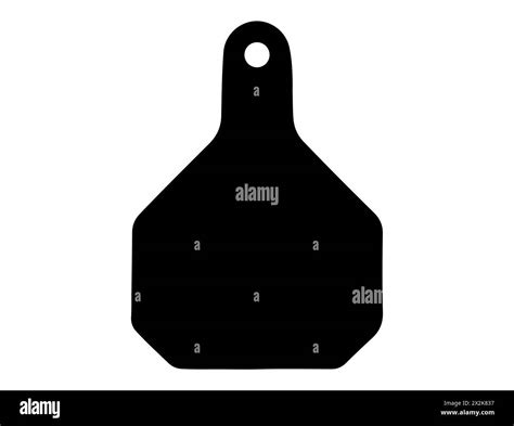 Steer Eartag Silhouette Vector Art Stock Vector Image And Art Alamy