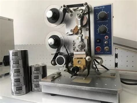 Impresora Por Codificacion Hot Stamping Semi Automatica B Meses Sin Intereses