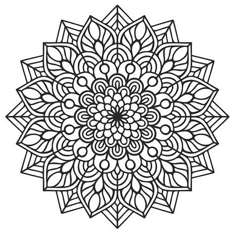 Mandalas Painting Mandalas Drawing Mandala Coloring Pages Puppy