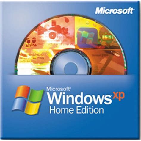 Microsoft Windows XP Home Edition SP3 CD ROM OEM N09 02215 B H