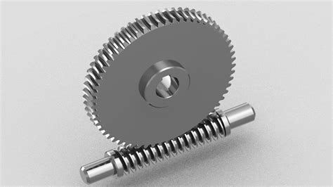 SolidWorks Worm Gear Assembly Motion YouTube