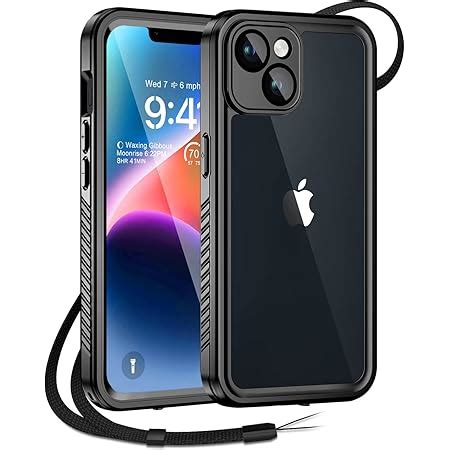 Beeasy Coque iPhone 14 Plus Antichoc Étanche IP68 Imperméable 360